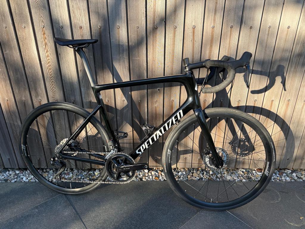 Specialized Tarmac SL6 Disc Shimano 105 Di2 Maat 61, Fietsen en Brommers, 28 inch, Gebruikt, Carbon, Heren