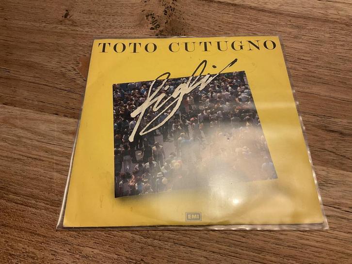 Toto Cutugno, Figli, Cd's en Dvd's, Vinyl Singles, Single, Pop, 7 inch, Ophalen of Verzenden