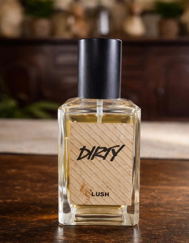 Lush dirty parfum, Sieraden, Tassen en Uiterlijk, Uiterlijk | Parfum, Verzenden, Gebruikt