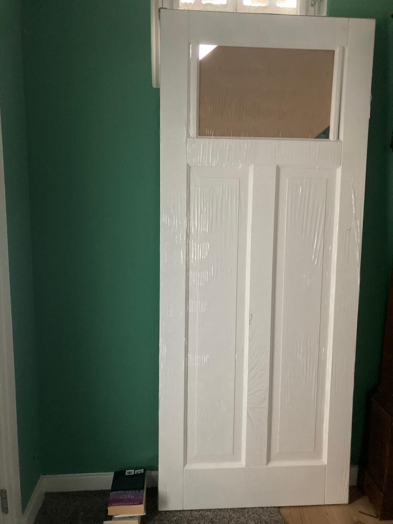 Binnendeur stomp Cando Cardiff 201,5 x 83, Ophalen, 80 tot 100 cm, Binnendeur, Nieuw