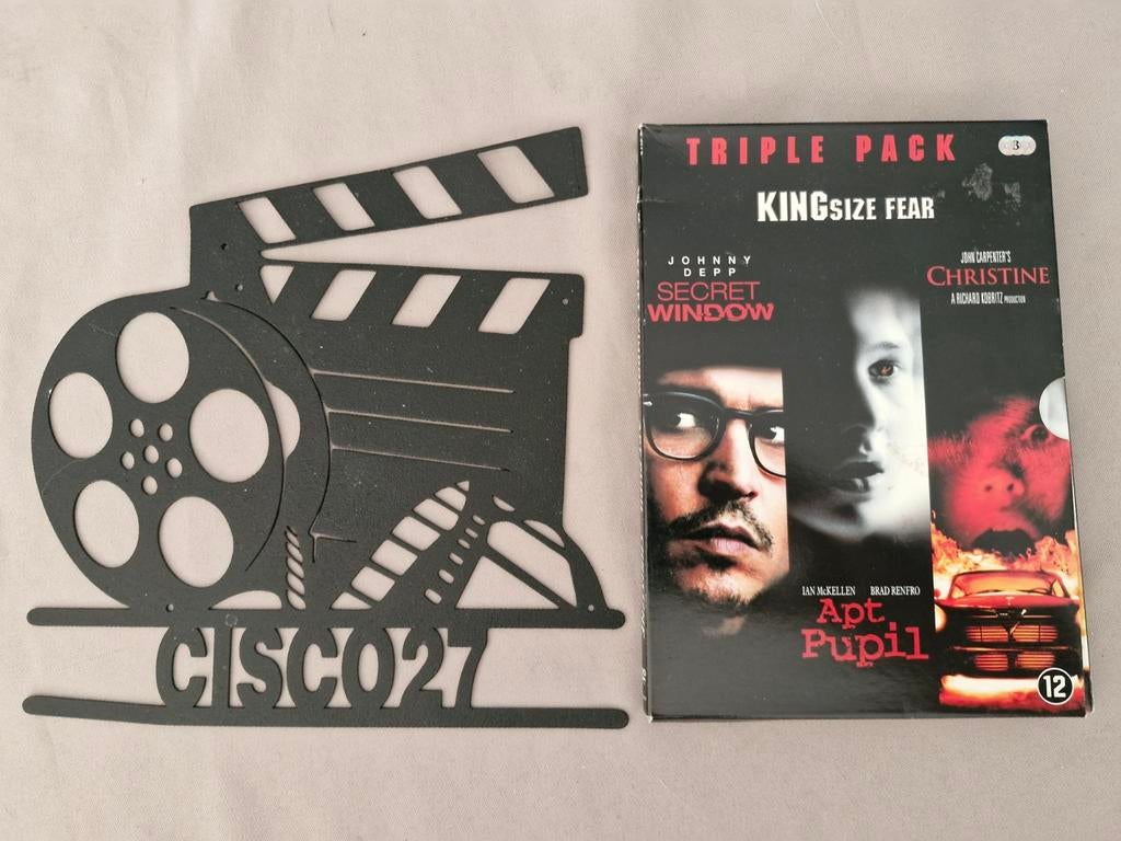 King Size Fear Stephen King Triple Pack, Cd's en Dvd's, Dvd's | Horror, Vanaf 16 jaar, Ophalen of Verzenden, Zo goed als nieuw