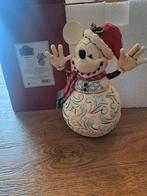 Disney tradition Snowman Mickey, Verzamelen, Ophalen of Verzenden, Mickey Mouse, Nieuw, Beeldje of Figuurtje
