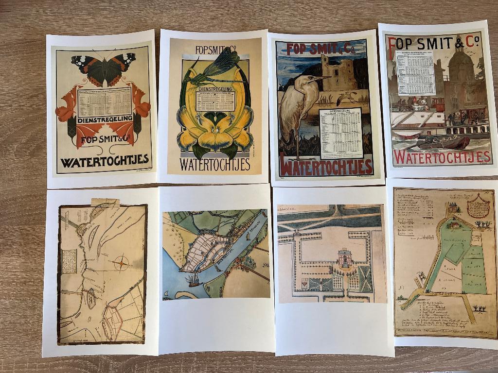Ansichtkarten reprodukties, Antiek en Kunst, Ophalen
