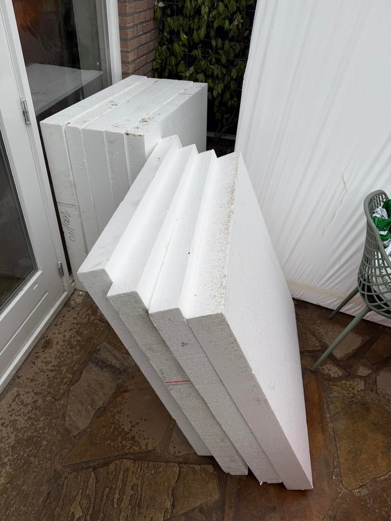 EPS afschotisolatie 110 > 80mm, Doe-het-zelf en Verbouw, Isolatie en Afdichting, Ophalen, Zo goed als nieuw, 15 m² of meer, Piepschuim (Tempex)