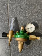 Nieuwe GLOOR Stikstof Gasdrukregelaar met Flowmeter, Ophalen of Verzenden, Nieuw, Overige typen