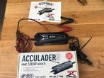 Acculader 12V/6V met 7-staps onderhoudsfunctie, Ophalen of Verzenden, Gebruikt, Universele onderdelen
