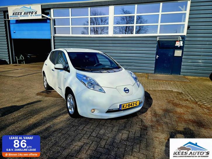 Nissan LEAF Acenta 30 kWh, Auto's, Nissan, Bedrijf, Te koop, Leaf, ABS, Achteruitrijcamera, Airbags, Airconditioning, Alarm, Bluetooth