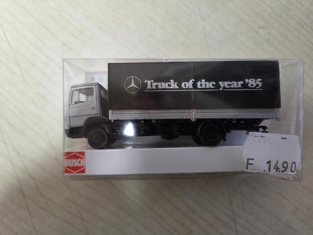 TE KOOP:  Herpa - Mercedes truck schaal 1:87, Ophalen of Verzenden, Nieuw, Bus of Vrachtwagen, Herpa