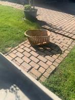 Te koop hondenmandje achter op de fiets, Ophalen, Gebruikt, Riet