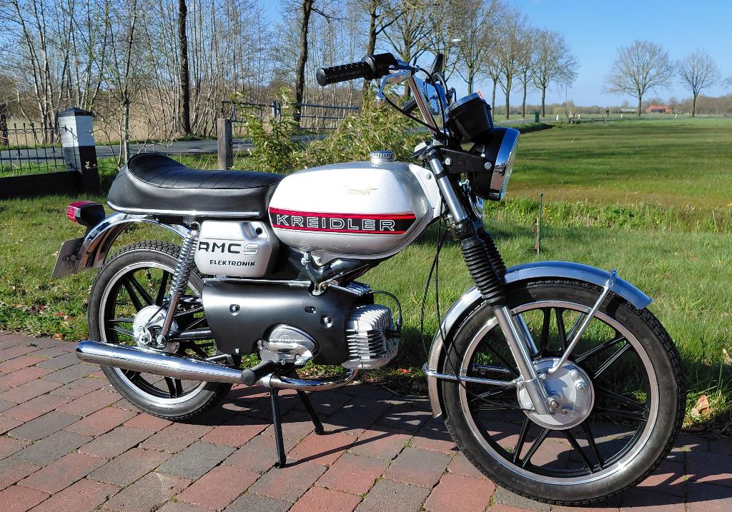 Kreidler RMC-S 1977 gerestaureerd (motorkenteken), Ophalen, Florett RMC, 60 cc, Zo goed als nieuw