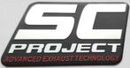 SC Project Advanced Exhaust Technology aluminium Uitlaatplaa, Ophalen of Verzenden