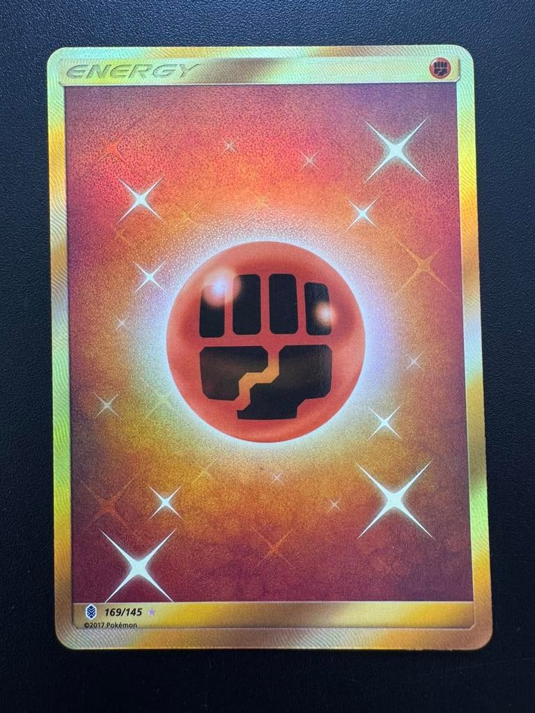 Fighting Energy (GRI 169) Guardians Rising // Near Mint, Ophalen of Verzenden, Zo goed als nieuw, Losse kaart, Foil