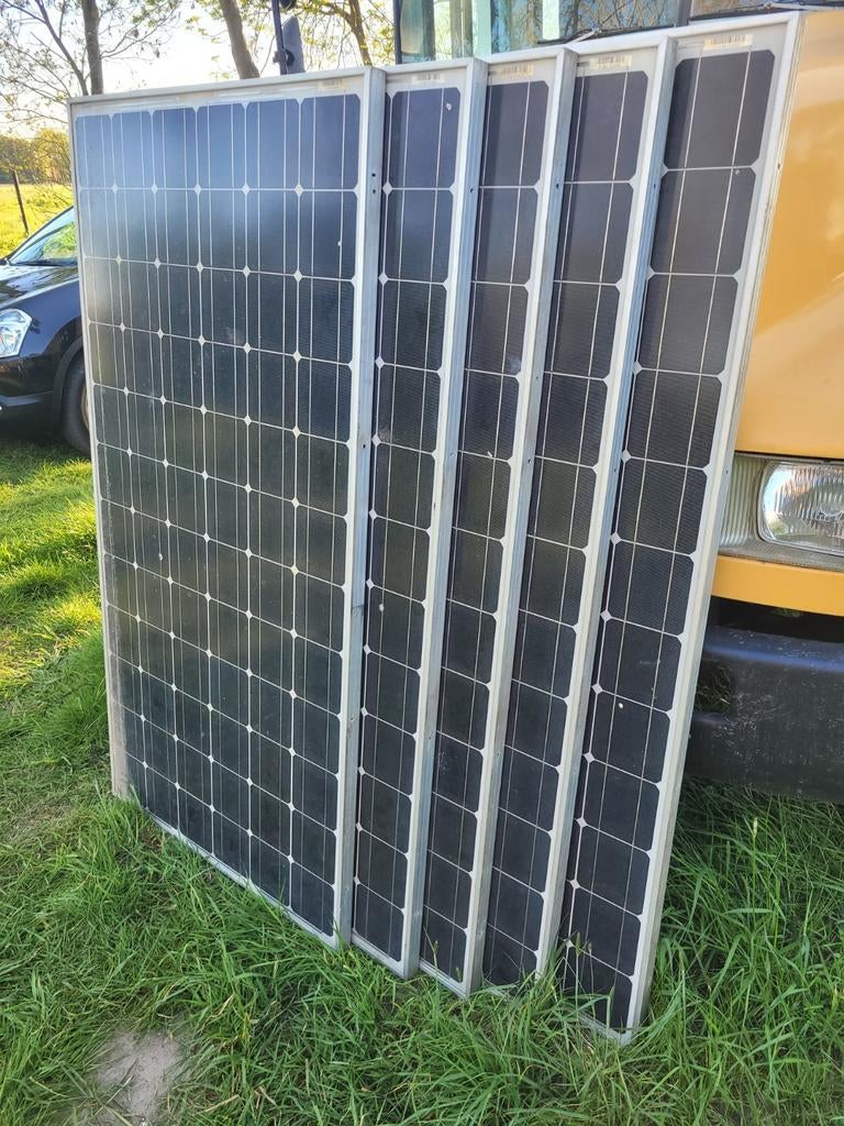 5 zonnepanelen JYM190 - Ideaal voor kleine installaties, Ophalen, Gebruikt, Paneel, 100 tot 200 wattpiek