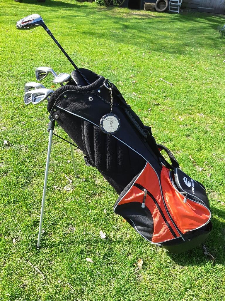 Inesis set 5, 7, 9, S in Inesis standbag. Driver 3, Putter, Ophalen of Verzenden, Gebruikt, Set