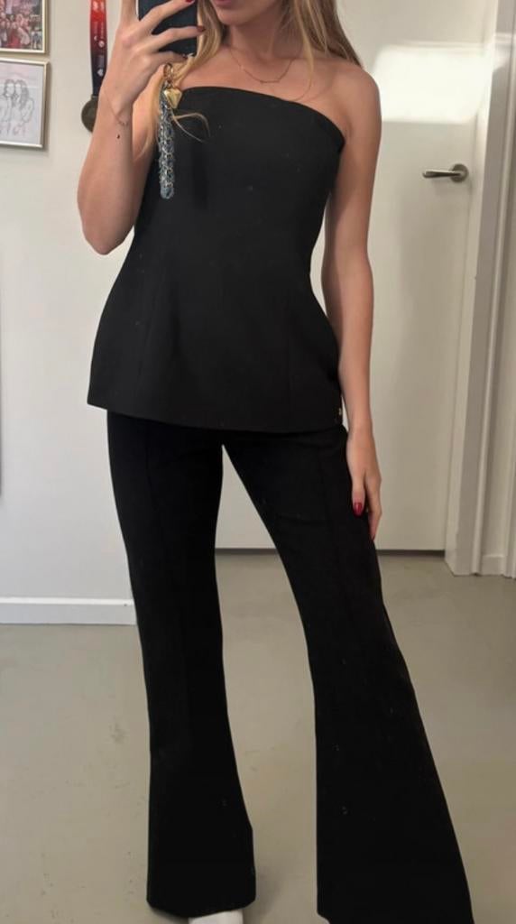 Zwarte JoshV, Josh V Ivy top, bustier in maat S., Zwart, Nieuw, Ophalen of Verzenden, Maat 36 (S)