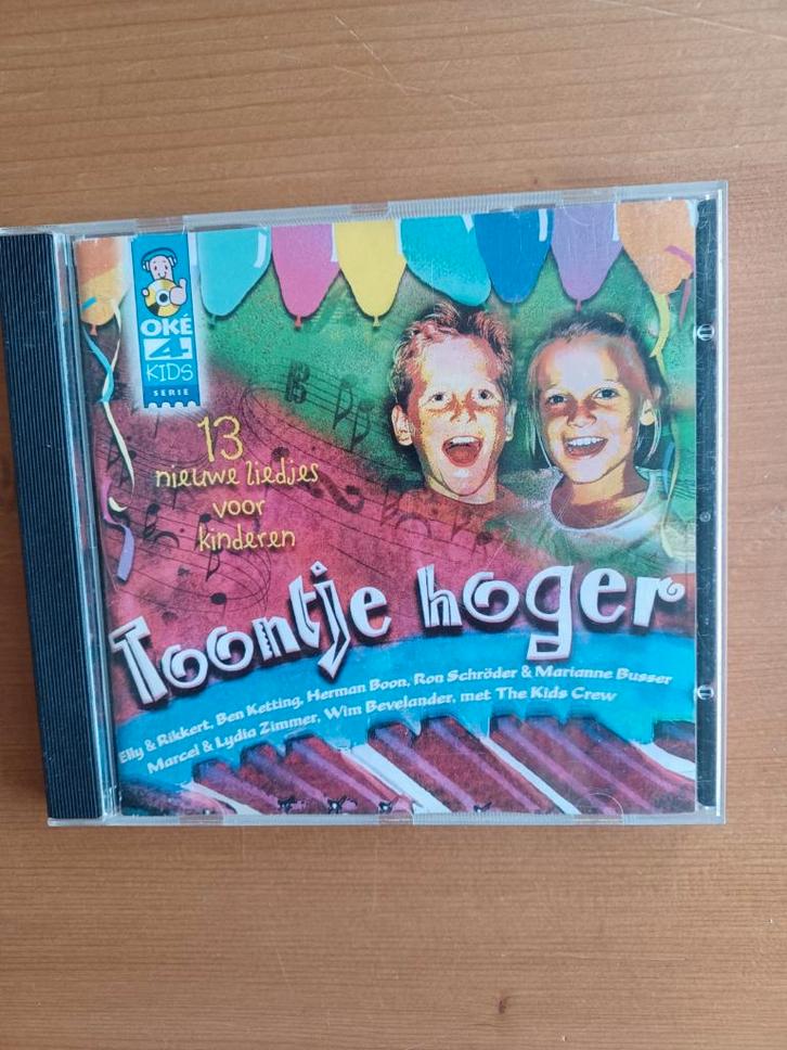 Toontje hoger - 13 nieuwe liedjes voor kinderen € 2,50, Cd's en Dvd's, Cd's | Kinderen en Jeugd, Gebruikt, Muziek, 6 tot 9 jaar