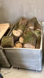 1 bak beuken en 1 bak wilg, Tuin en Terras, Haardhout, Ophalen