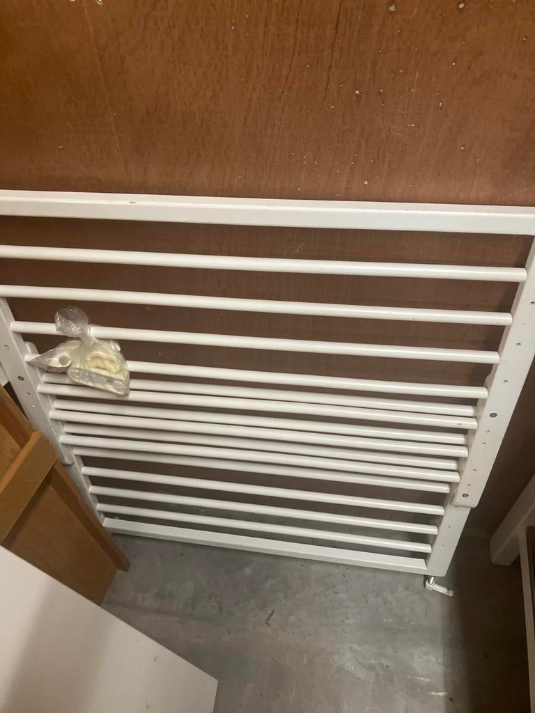 Verstelbaar Traphekje - Veiligheid voor Kinderen, Gebruikt, Ophalen of Verzenden, Metaal of IJzer, Schroefhekje