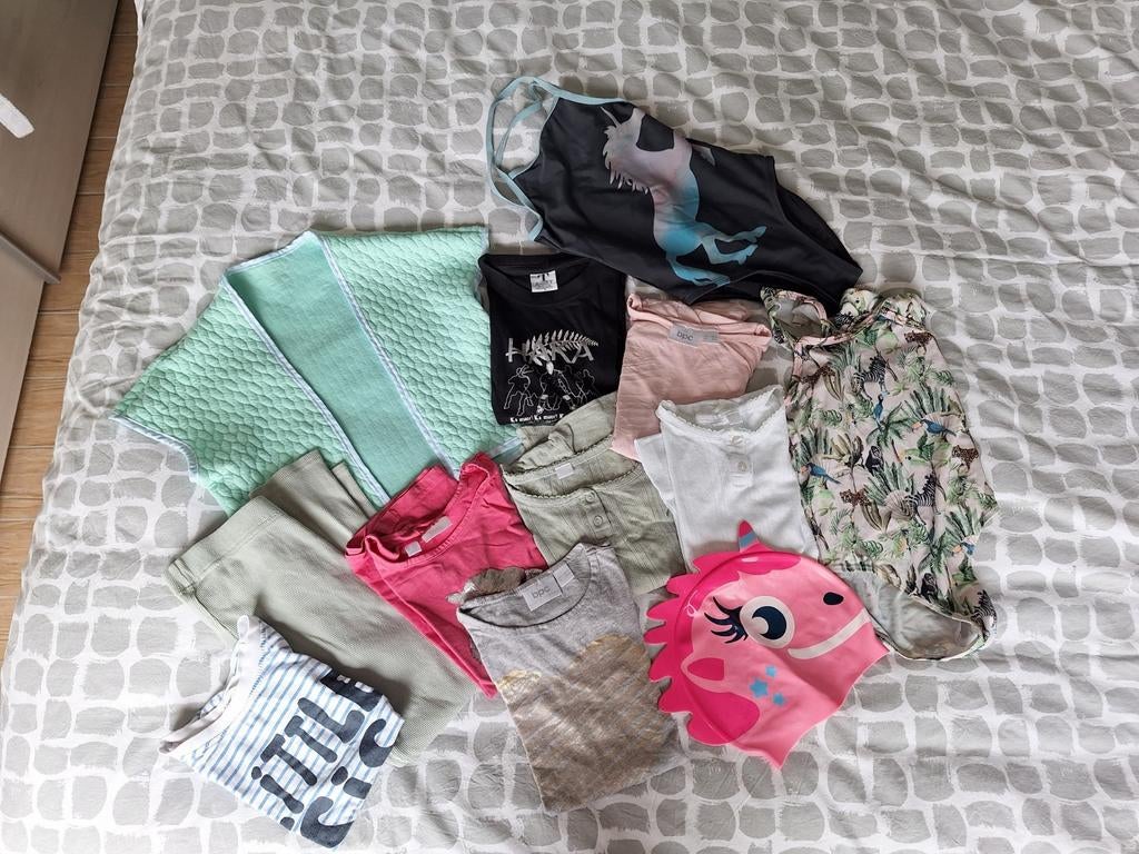 Kledingpakket maat 122 tot 134, Ophalen, Gebruikt, Meisje, Setje