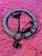 Ring light voor TikTok / make-up met statief, Ophalen of Verzenden, Zo goed als nieuw