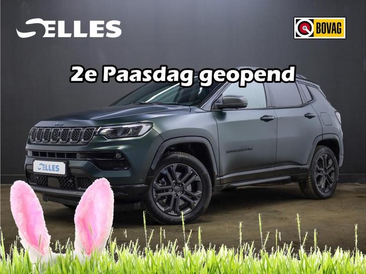 Jeep Compass 4xe 190 Plug-in Hybrid Electric Limited 80th An, Auto's, Jeep, Bedrijf, Te koop, Compass, 4x4, ABS, Achteruitrijcamera