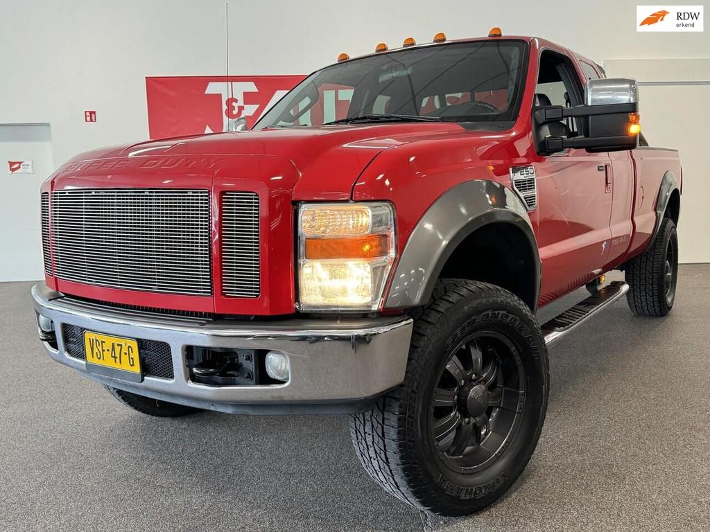 Ford USA F250 SUPER DUTY, 4X4, LEER, NAVIGATIE, 355PK, Automaat, 450 kg, 8 cilinders, Overige carrosserieën