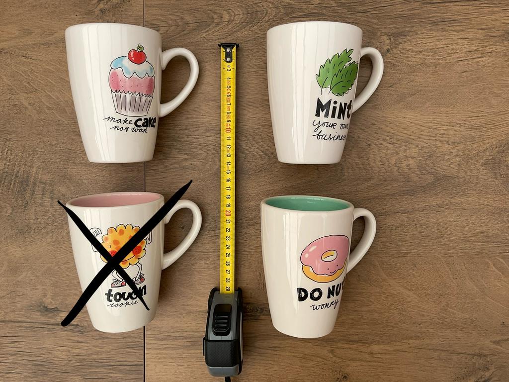 3 nieuwe zgan XL bekers Blond Amsterdam Blondelicious, Ophalen, Blond Amsterdam, Nieuw, Kop(pen) en/of Schotel(s)