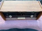 Vintage Philips Radio - Houten Behuizing - Werkt Niet, Ophalen, Niet werkend, Radio