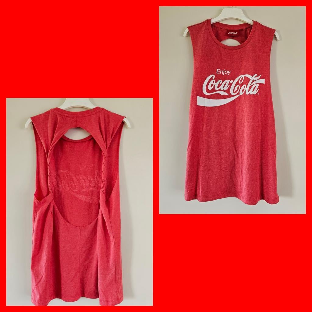 Coca Cola top mt S in zeer goede staat, Ophalen of Verzenden, Zo goed als nieuw, Maat 36 (S)