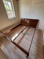 TE KOOP - AUPING - 2 PERSOONS BED 180 X 210 CM, Ophalen, Bruin, 210 cm, Tweepersoons