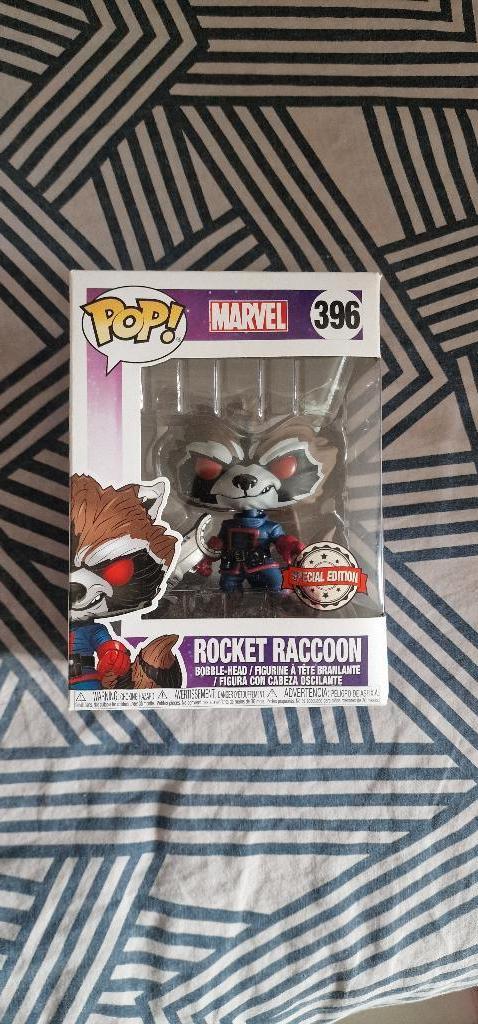 Funko Pop! - Rocket Raccoon, Verzamelen, Ophalen of Verzenden, Zo goed als nieuw