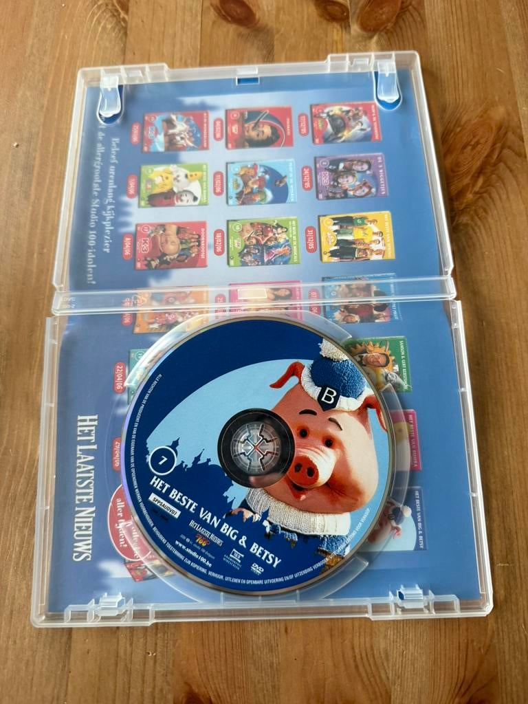 Het Beste van Big & Betsy DVD origineel studio 100, Gebruikt, Verzenden, Alle leeftijden, Overige genres