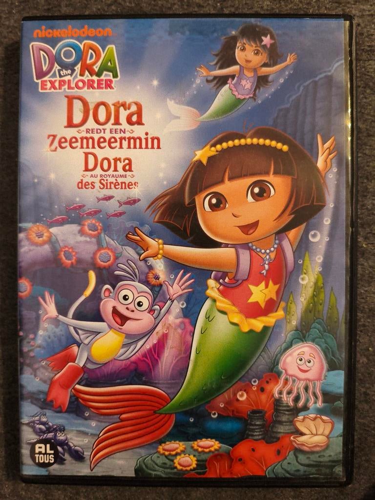 Dora the Explorer: Dora Redt een Zeemeermin DVD, Ophalen of Verzenden