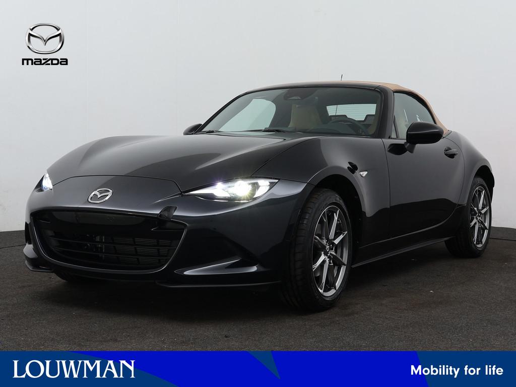 Mazda MX-5 1.5 SkyActiv-G 132 Kazari / NIEUW! (bj 2025), Auto's, Mazda, Achterwielaandrijving, 978 kg, Euro 6, 4 cilinders