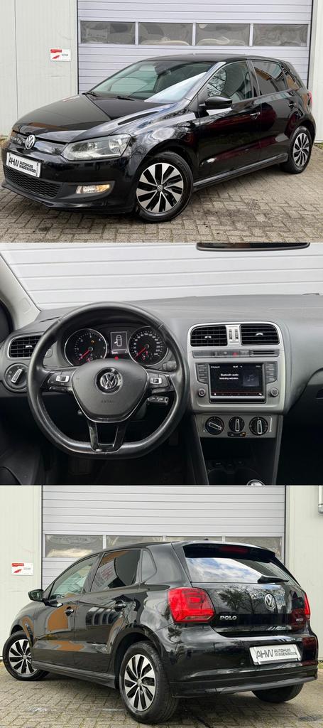 Volkswagen Polo 1.4 TDI 55KW BMT 2015 Zwart, Auto's, Volkswagen, Voorwielaandrijving, Euro 5, Stof, 74 pk