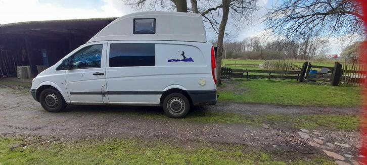 Leuke buscamper te koop, Caravans en Kamperen, Campers, Particulier, tot en met 2, Buscamper of Camperbus, Overige merken, Mercedes