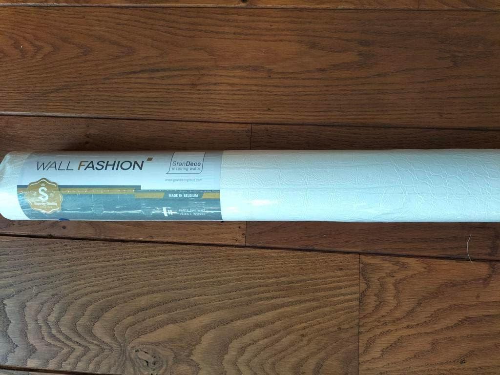 rol behang 2nd skin van Wall Fashion, Ophalen, Minder dan 10 m², Wit, Modern