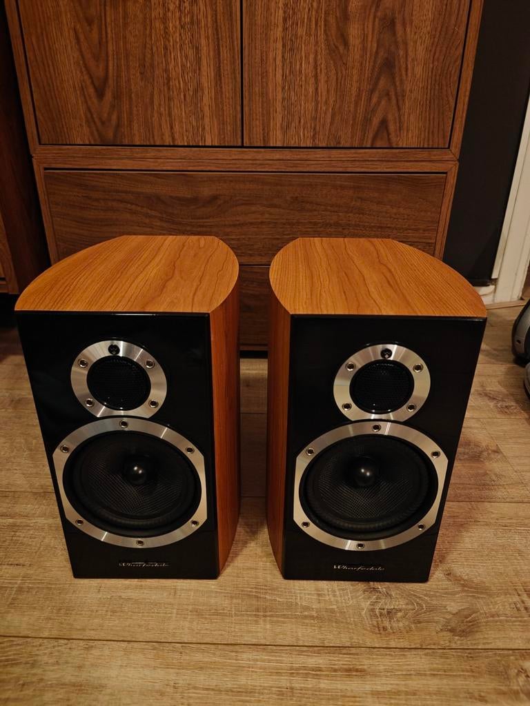 Wharfedale Diamond 10.1 - speakers - 6ohm - zeer netjes, Audio, Tv en Foto, Zo goed als nieuw, 60 tot 120 watt, Front, Rear of Stereo speakers