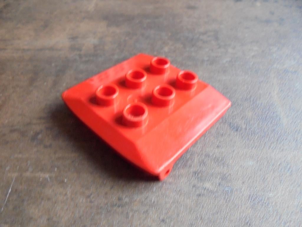 Lego Duplo Farm Cabin Roof Backhoe Tractor (zie foto's), Ophalen of Verzenden, Gebruikt, Losse stenen, Duplo