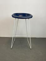 6 Hay about a Stool AAS38 barktuk 75 cm Blauw Leer, Niet ingevuld, Niet ingevuld, Leer, Zo goed als nieuw