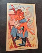 Brandweerman redt sexy vrouw, Verzenden, 1960 tot 1980, Ongelopen, Overige thema's