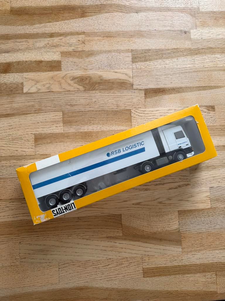 Nieuw in doos - lion toys, Hobby en Vrije tijd, Modelauto's | 1:50, Ophalen, Zo goed als nieuw, Bus of Vrachtwagen, Lion Toys