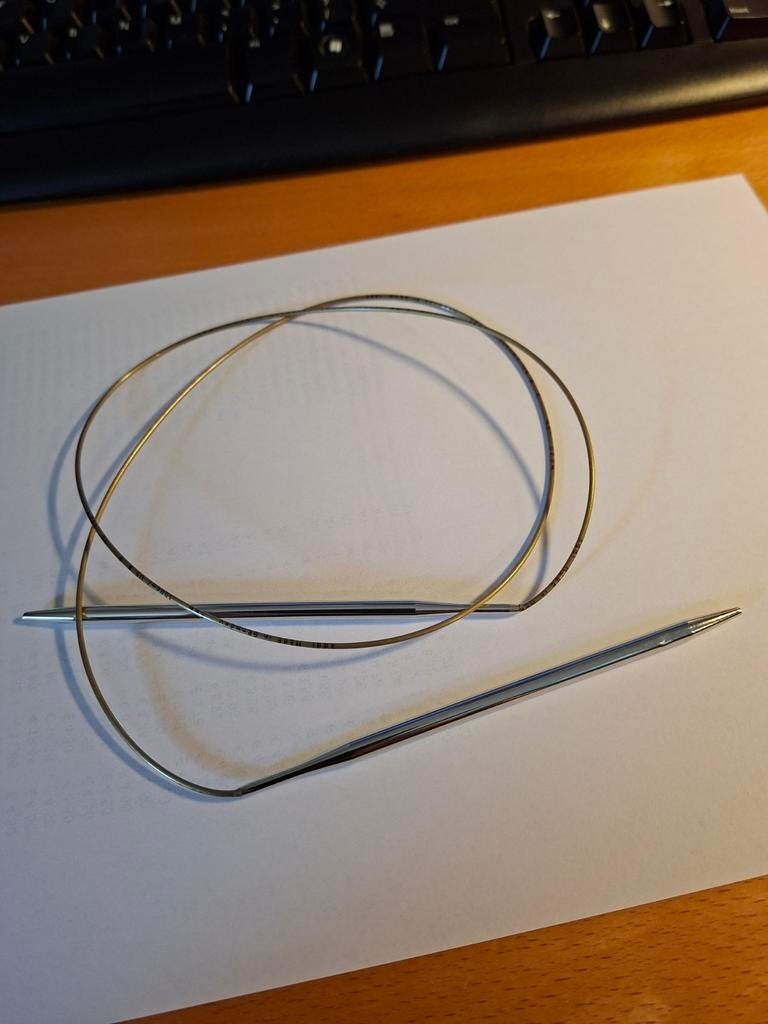 Addi rondbreinaald 5 mm 100cm, Naald, Nieuw, Ophalen of Verzenden, Addi