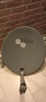 Triax schotelantenne met digitale satelliet ontvanger, Ophalen, Gebruikt, (Schotel)antenne, Philips