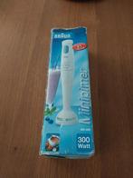 Braun Staafmixer. (Minipimer), Witgoed en Apparatuur, Minder dan 1 liter, Ophalen of Verzenden, Zo goed als nieuw, 1 snelheid