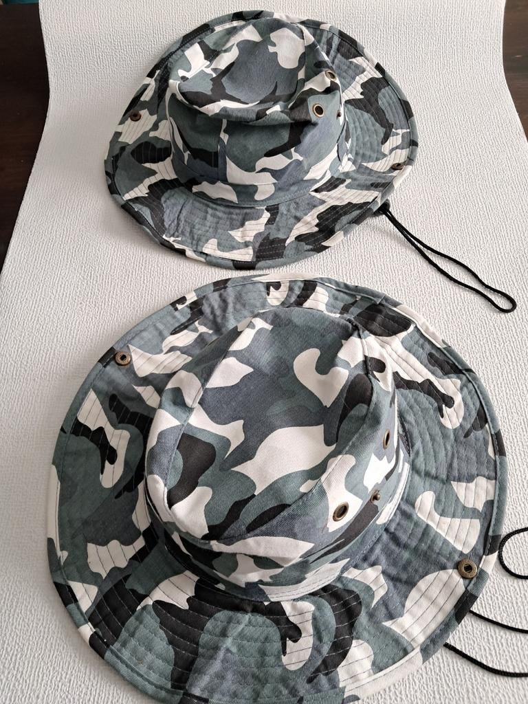 2 camo hoeden, Ophalen of Verzenden, Nieuw, Versiering, Verjaardag