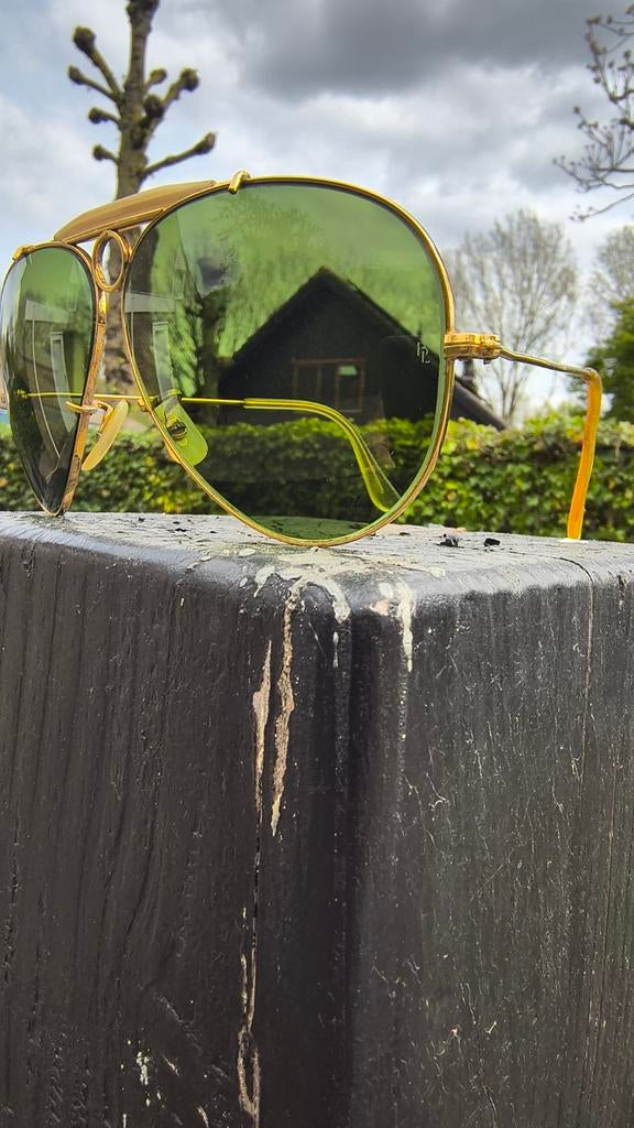 Rayban B&L Shooter uit 1963 62-14 normale pootjes(zeldzaam), Ophalen of Verzenden, Ray-Ban