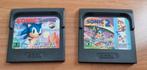 Sonic the Hedgehog 1 & 2 Game Gear - Losse Cassettes, Spelcomputers en Games, Games | Sega, Gebruikt, Game Gear, 1 speler, Ophalen of Verzenden