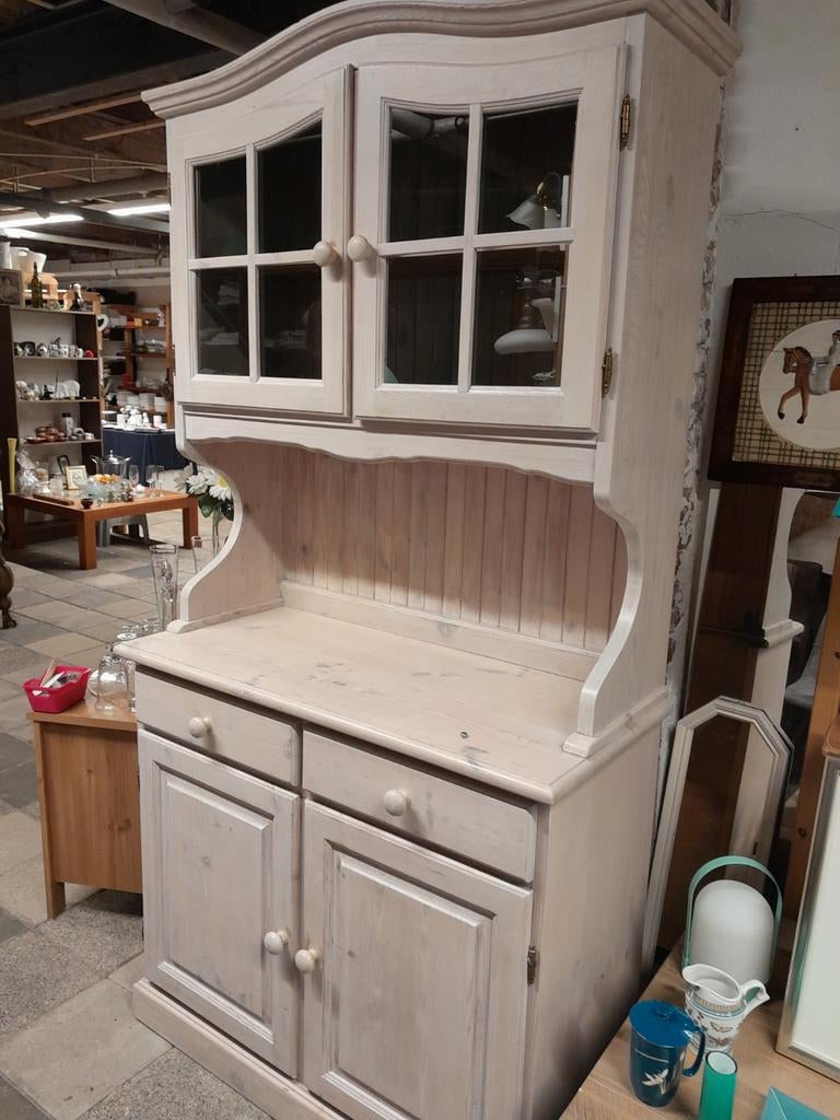 Leuke buffetkast, Ophalen, Gebruikt, Glas, Met deur(en)