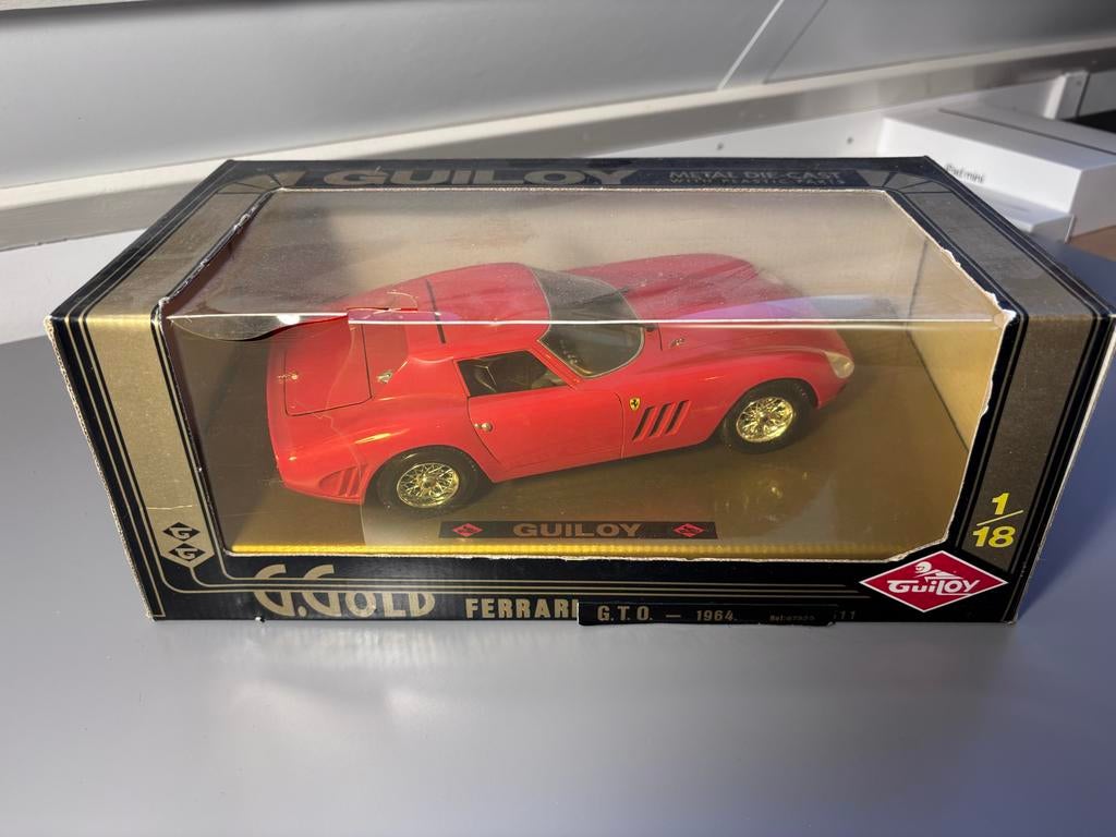 Ferrari GTO 1964 model auto 1/18 ref:67525, Ophalen of Verzenden, Zo goed als nieuw, Auto, Overige merken